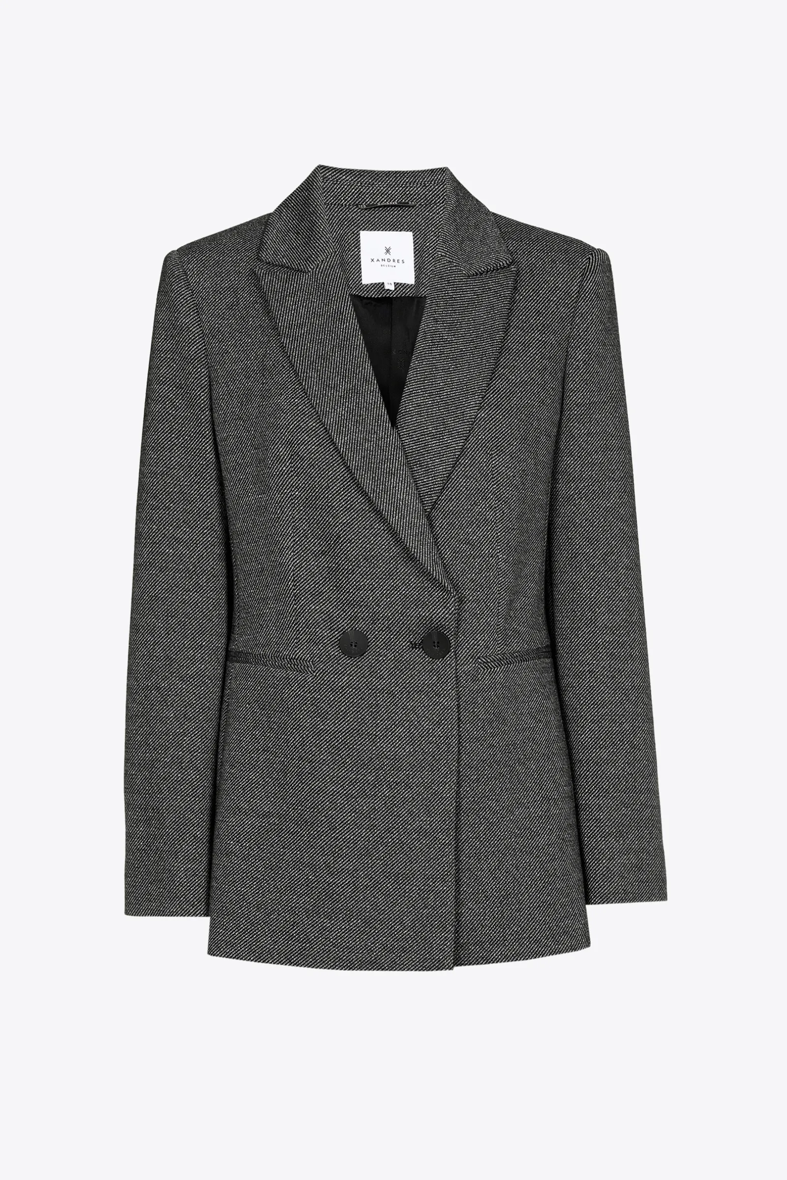 Xandres Blazer agrémenté de lurex-Femme Xandres Plus|Blazers