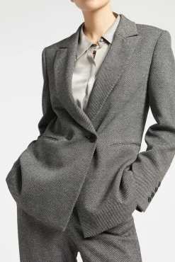 Xandres Blazer agrémenté de lurex-Femme Xandres Plus|Blazers