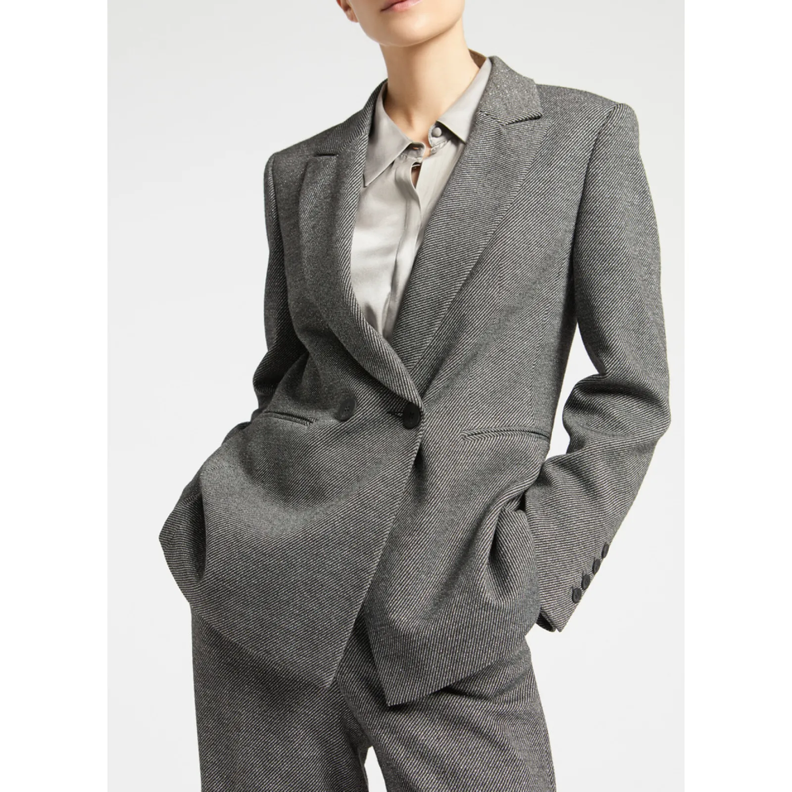 Xandres Blazer agrémenté de lurex-Femme Xandres Plus|Blazers