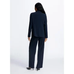 Xandres Blazer cintré bleu foncé, infroissable-Femme Xandres Plus|Blazers
