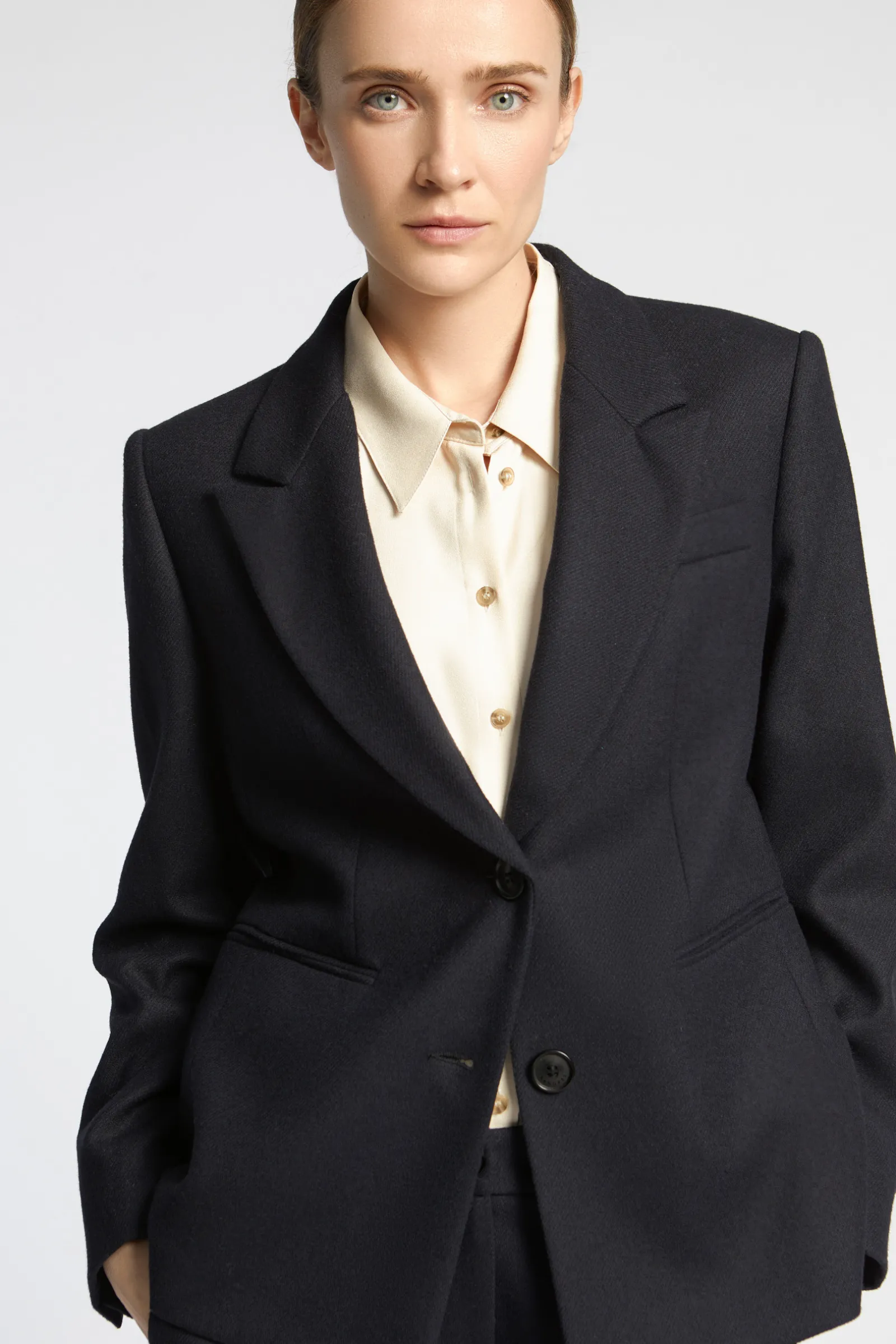 Xandres Blazer classique à col revers-Femme Blazers