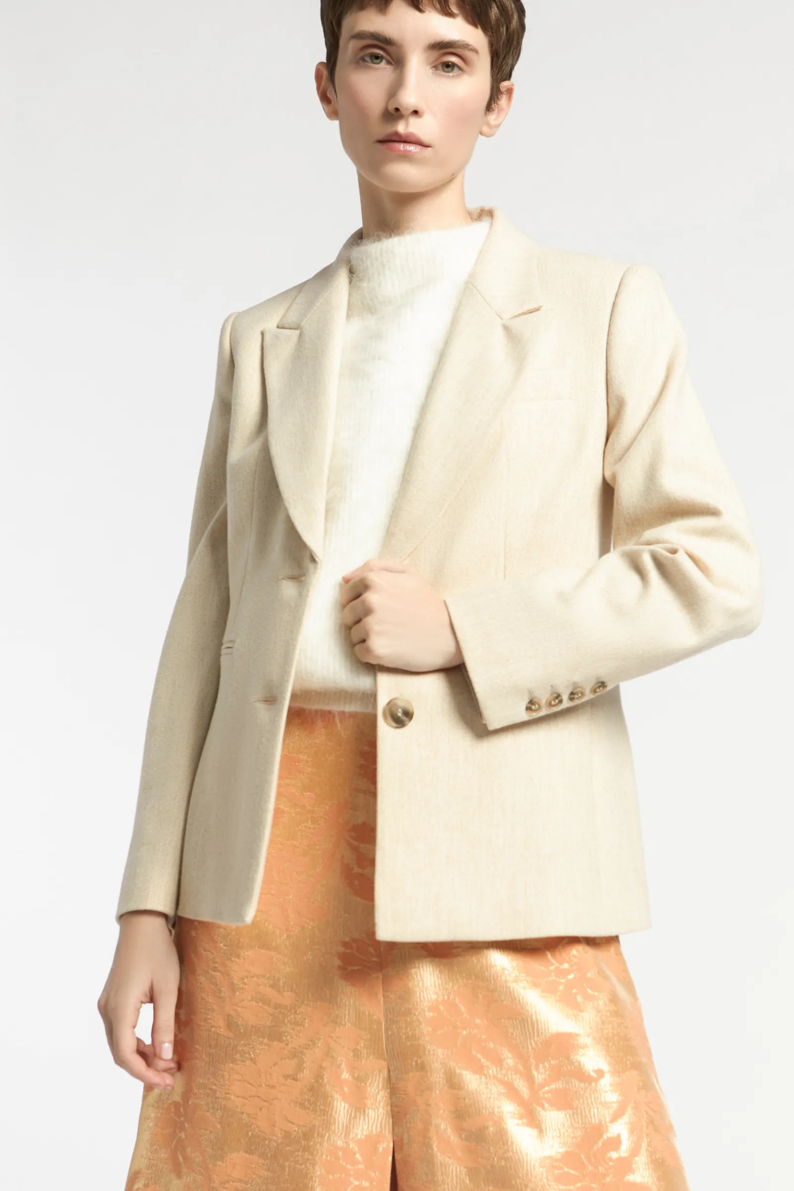 Xandres Blazer classique à col revers-Femme Blazers