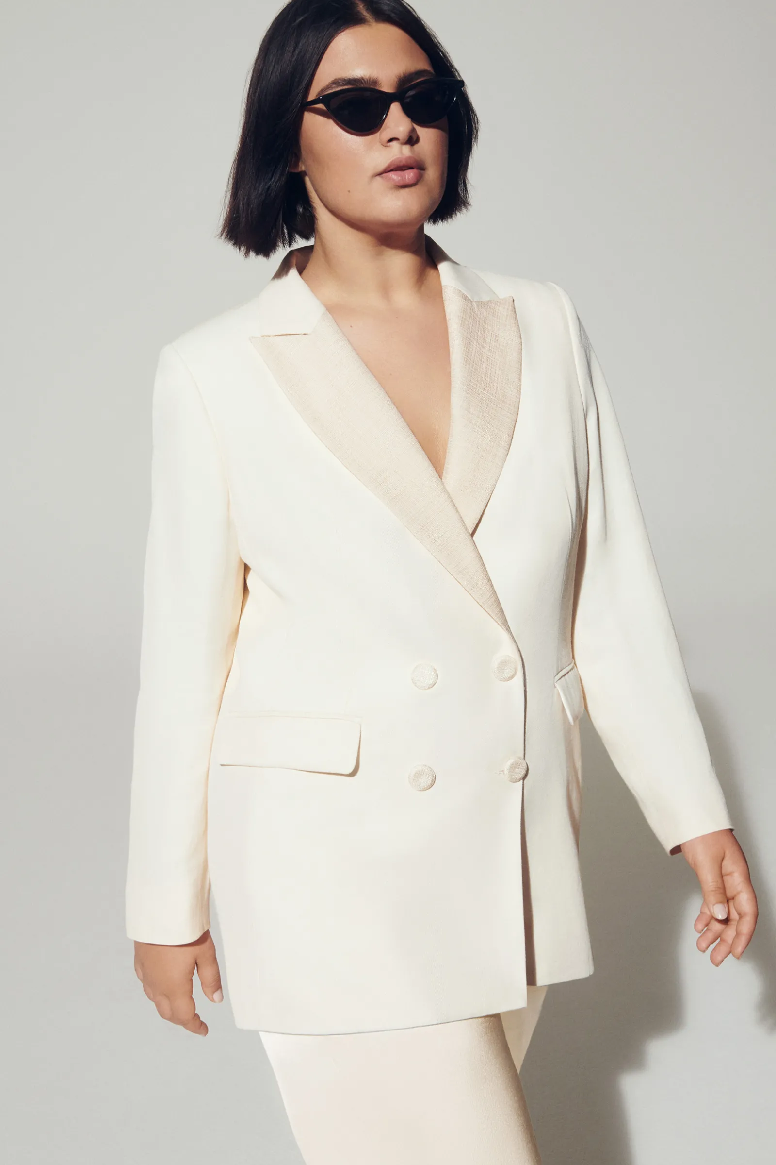 Xandres Blazer à col revers-Femme Xandres Plus|Blazers