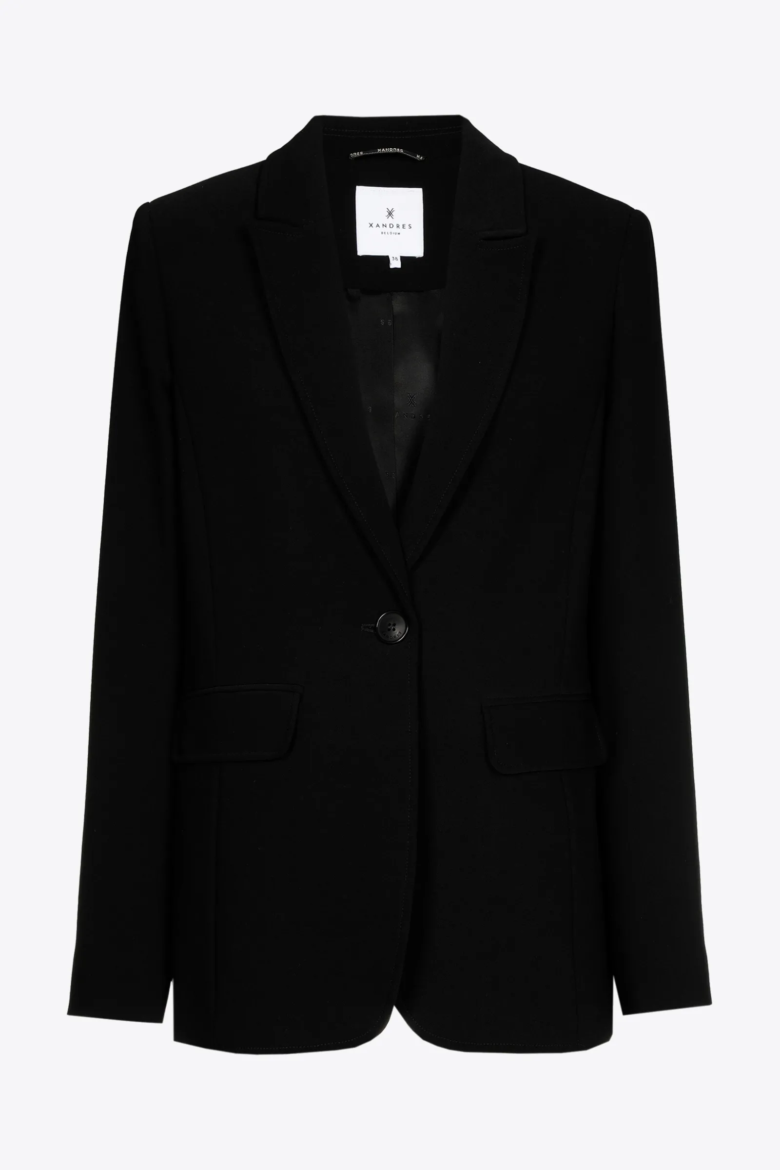 Xandres Blazer droit à col revers-Femme Xandres Plus|Blazers