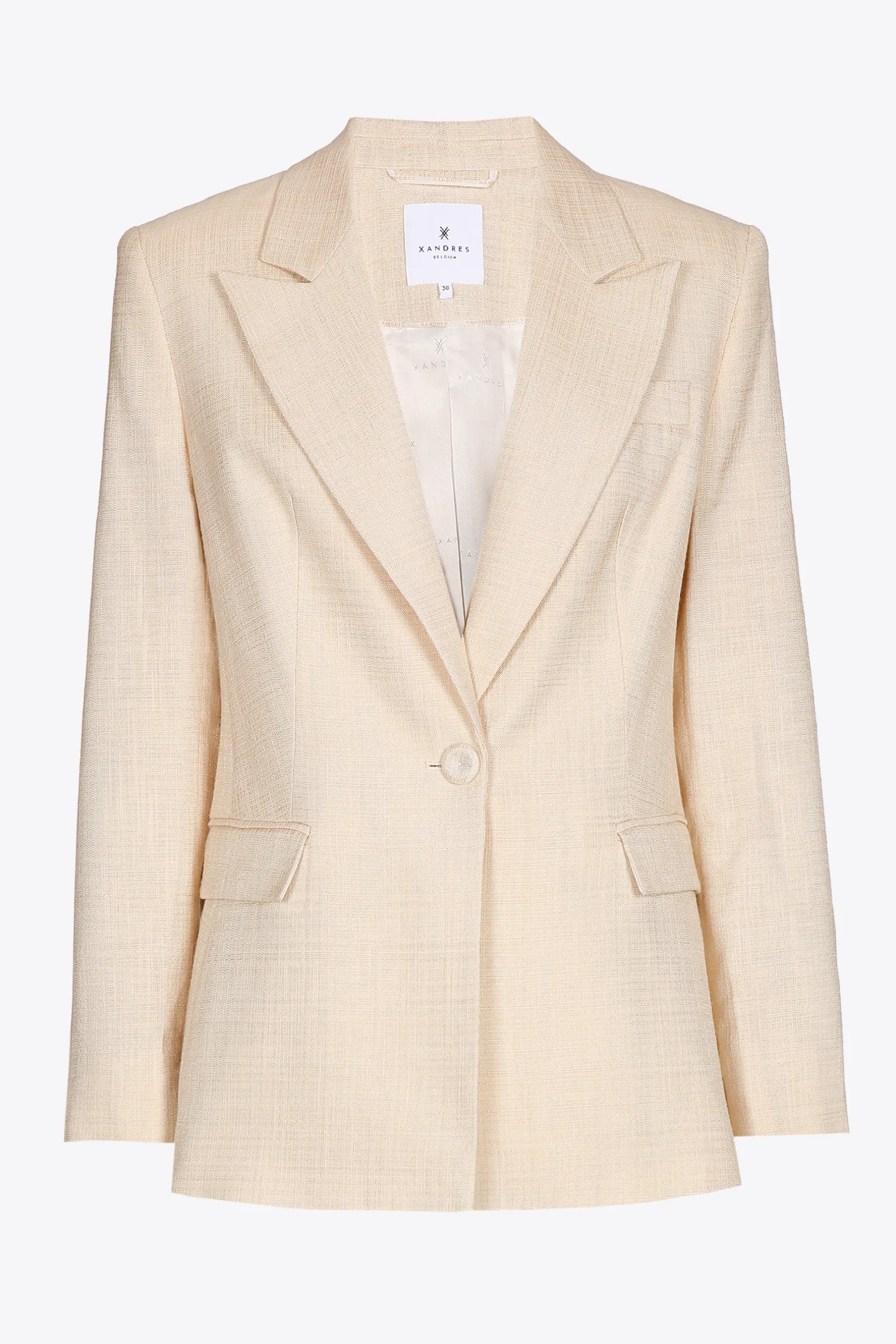 Xandres Blazer à fine texture-Femme Blazers