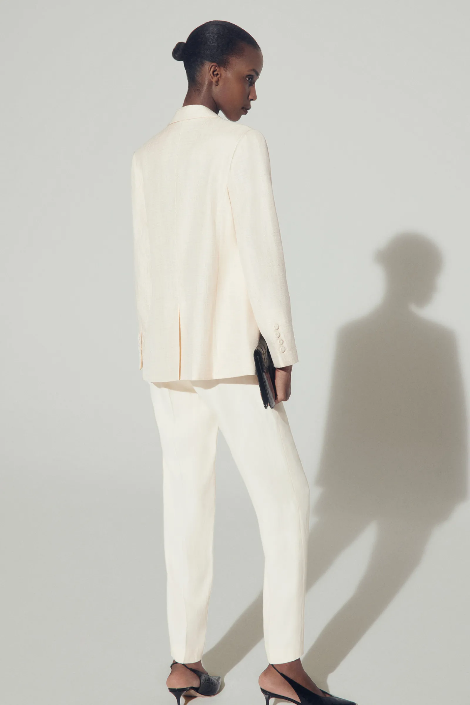 Xandres Blazer à fine texture-Femme Blazers