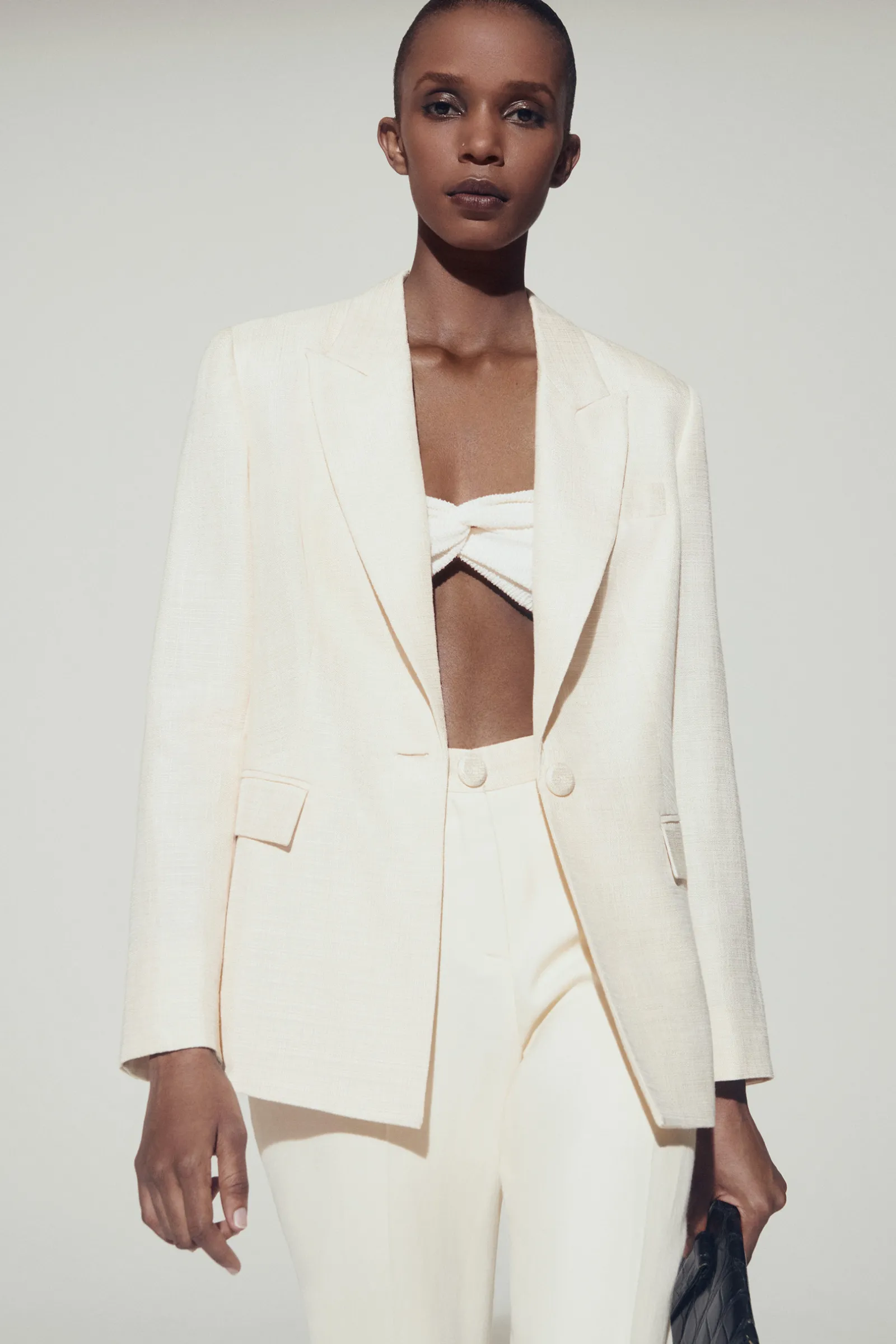 Xandres Blazer à fine texture-Femme Blazers