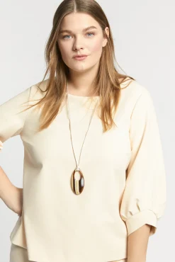 Xandres Blouse aux manches ornées d’un élégant détail-Femme Xandres Plus|Blouses