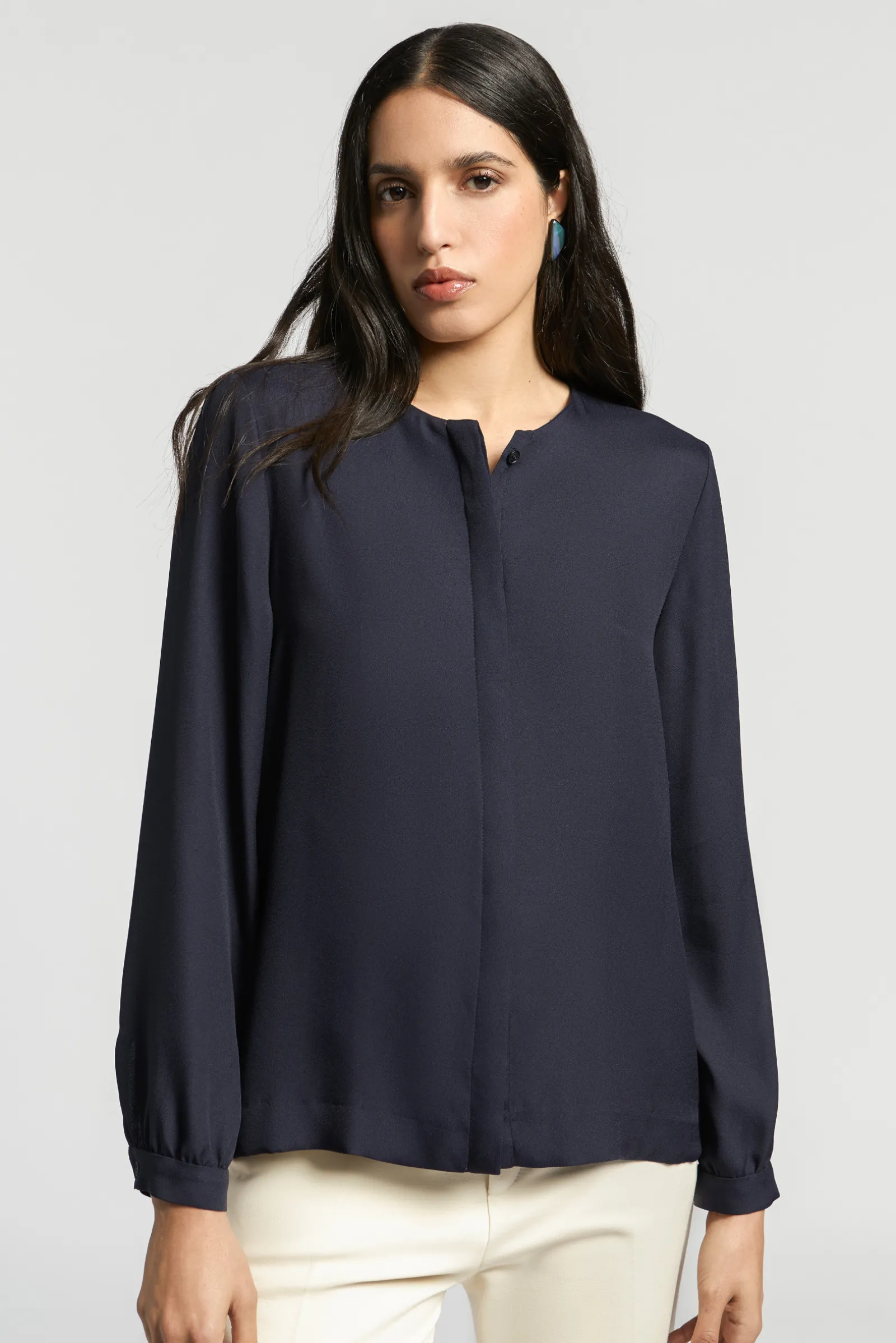Xandres Blouse brillante-Femme Xandres Plus|Blouses