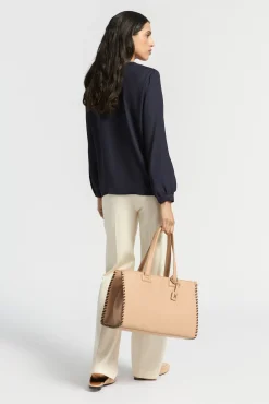 Xandres Blouse brillante-Femme Xandres Plus|Blouses
