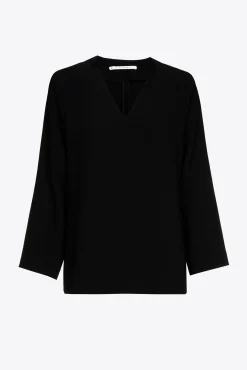 Xandres Blouse à col en V-Femme Blouses