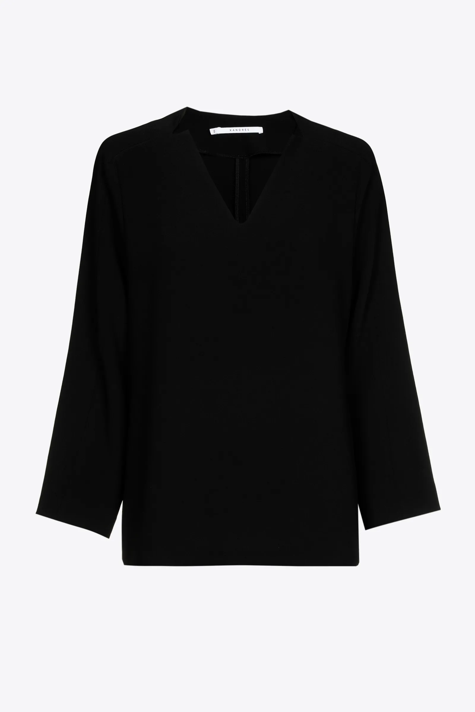 Xandres Blouse à col en V-Femme Blouses