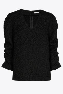 Xandres Blouse en jacquard à motif floral-Femme Blouses