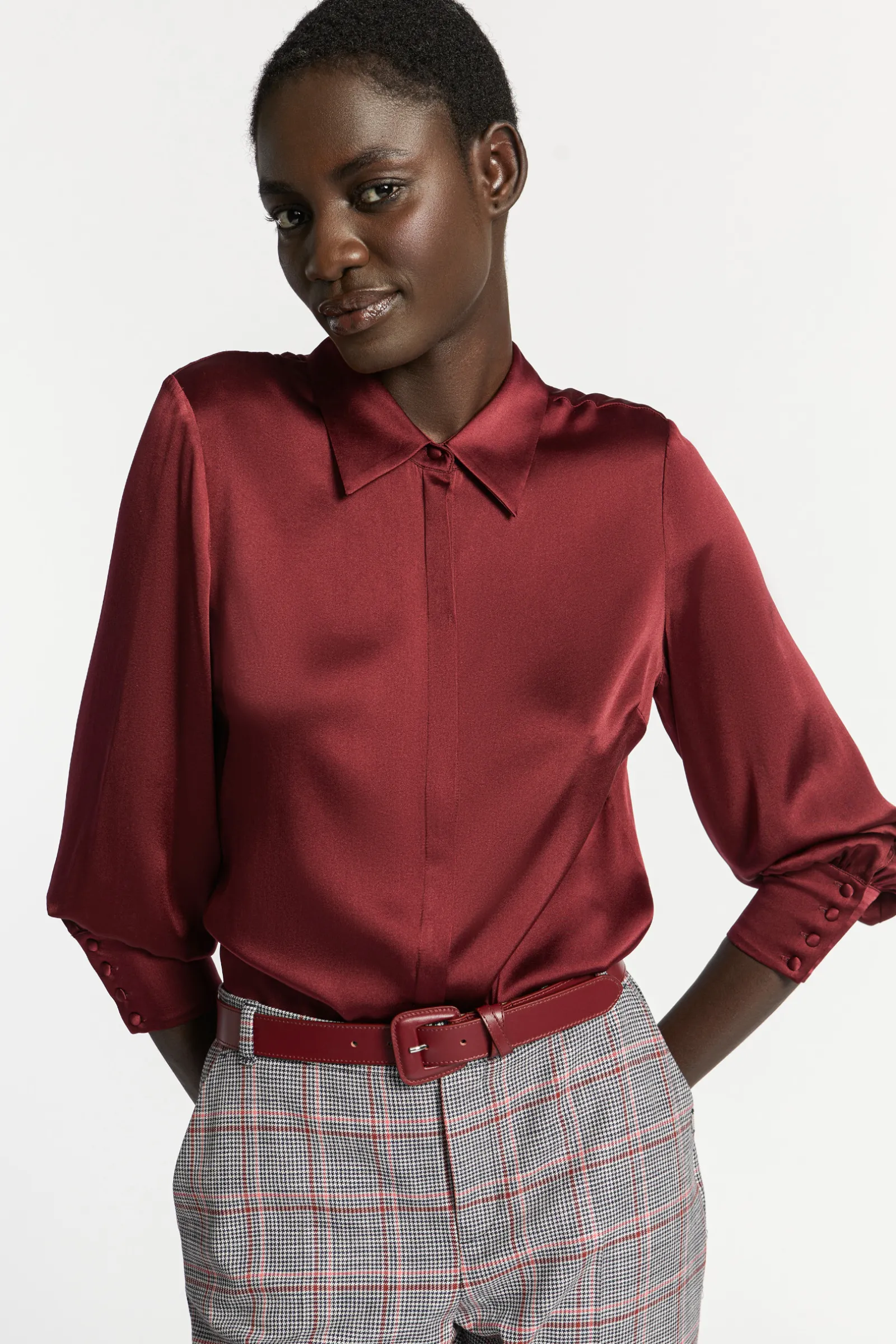 Xandres Blouse en soie-Femme Blouses