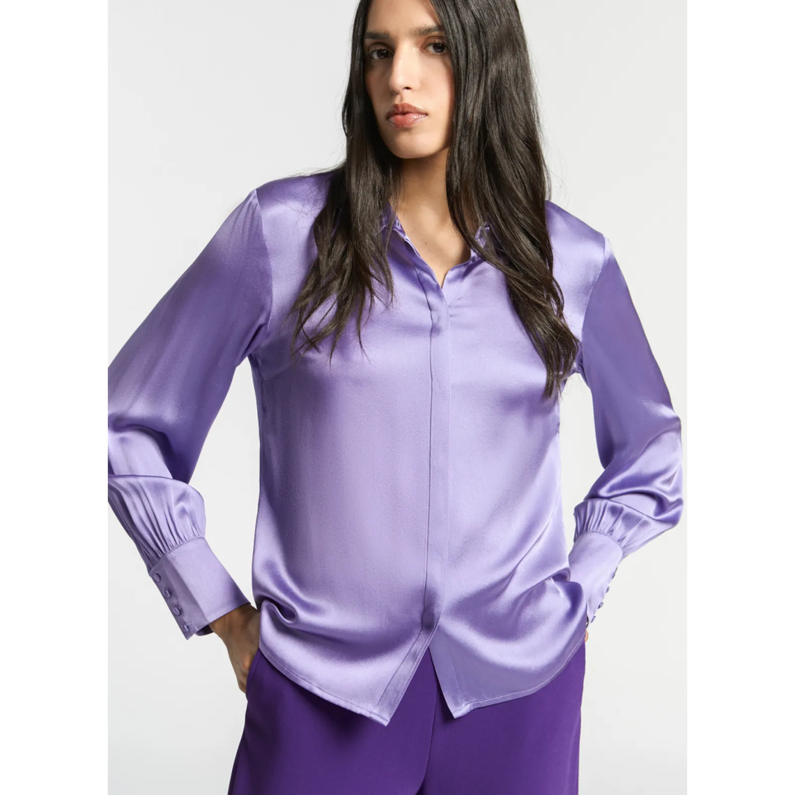 Xandres Blouse en soie-Femme Xandres Plus|Blouses