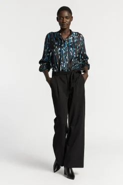 Xandres Blouse à imprimé hivernal-Femme Xandres Plus|Blouses