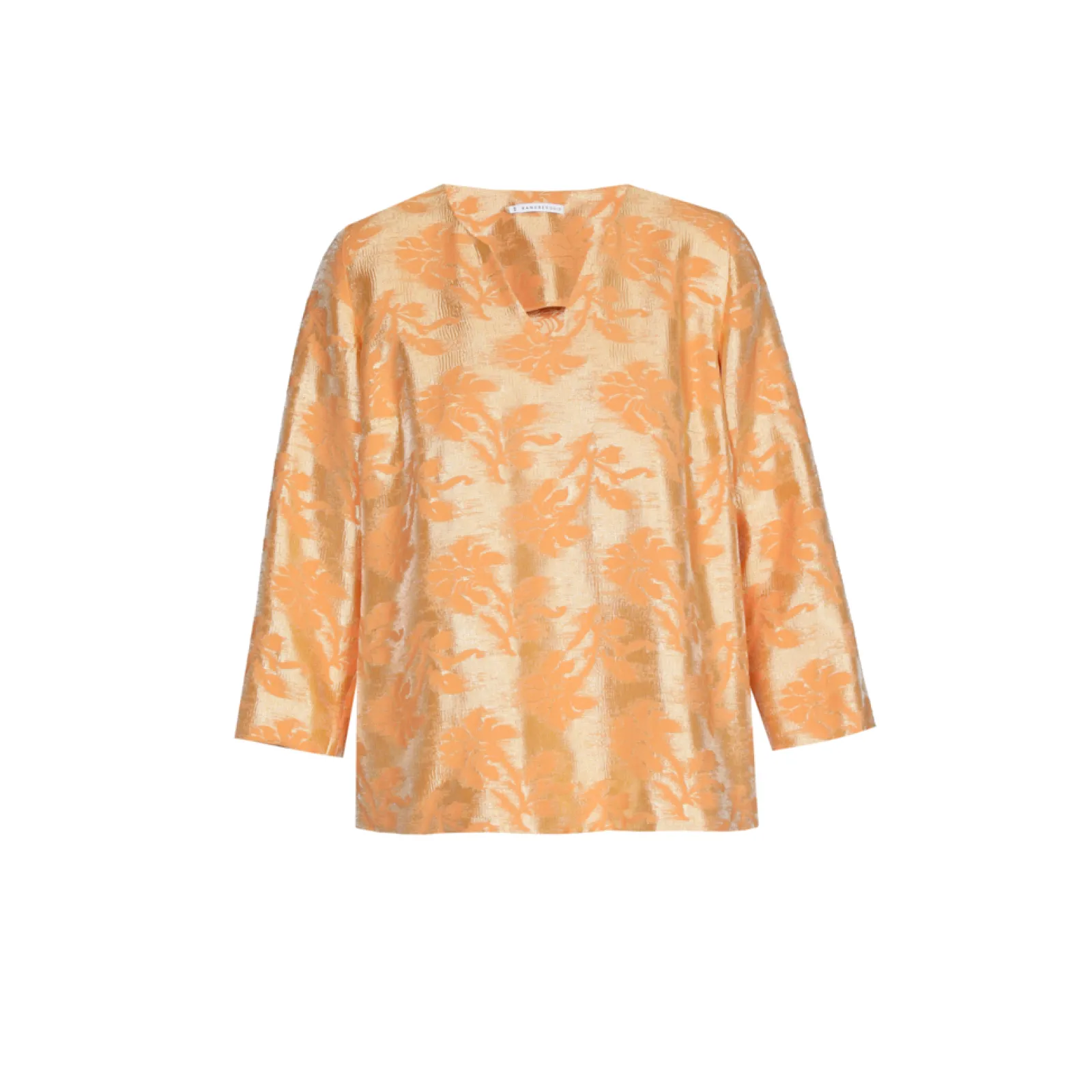 Xandres Blouse jacquard à imprimé floral-Femme Xandres Plus|Blouses