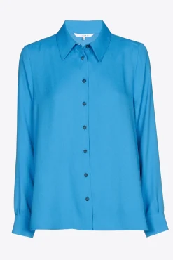 Xandres Blouse élégante avec col de chemise-Femme Xandres Plus|Blouses