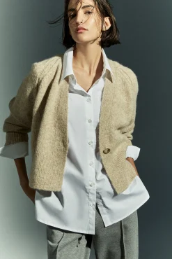 Xandres Blouse à manches bouffantes-Femme Blouses