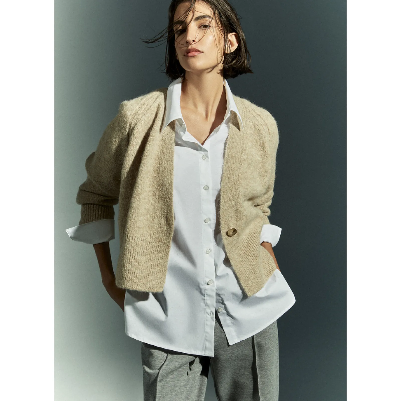 Xandres Blouse à manches bouffantes-Femme Blouses
