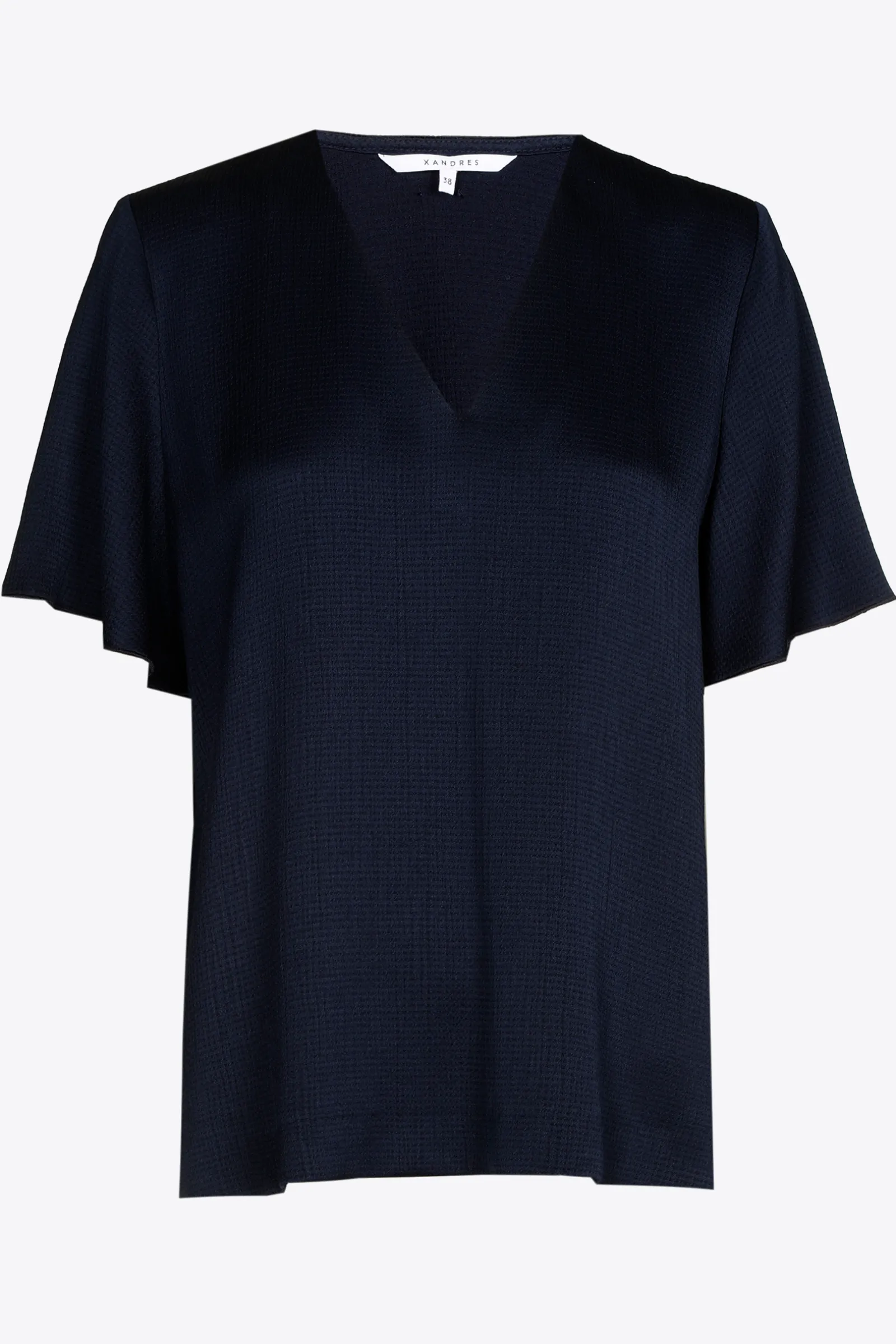 Xandres Blouse à manches courtes-Femme Xandres Plus|Blouses