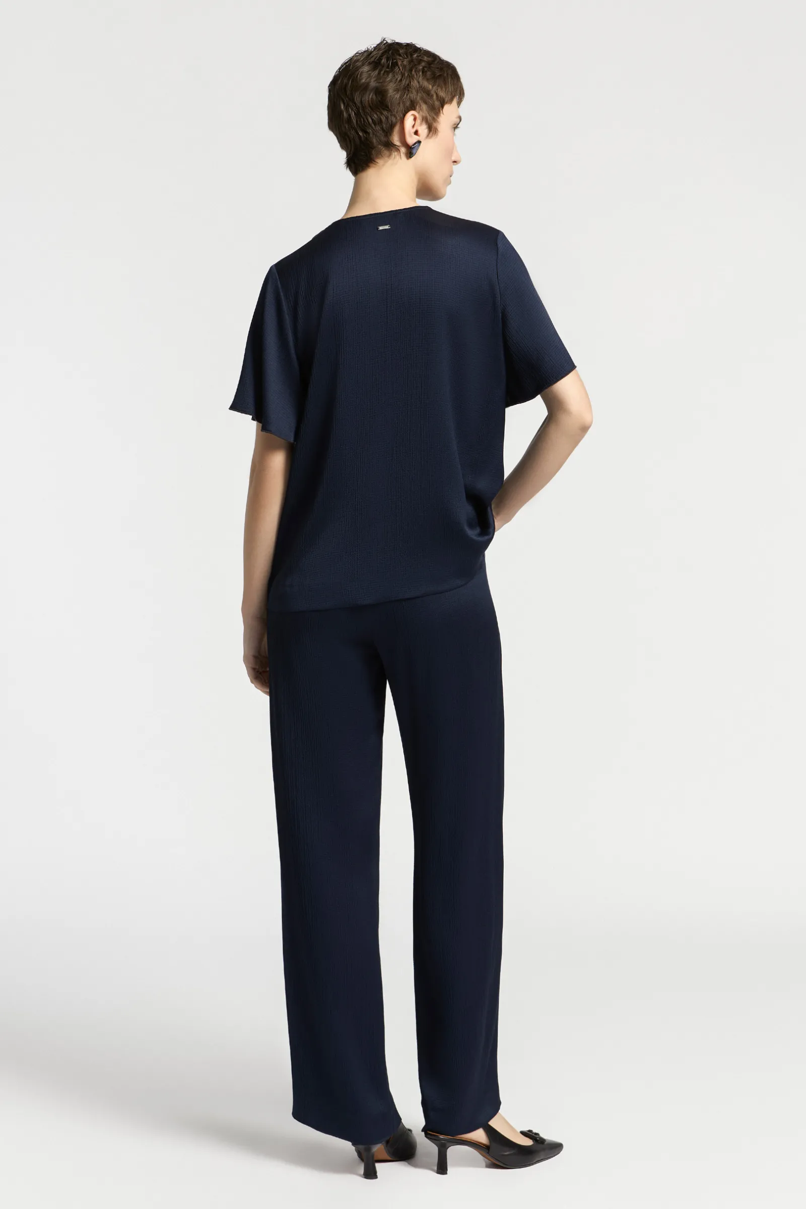 Xandres Blouse à manches courtes-Femme Xandres Plus|Blouses