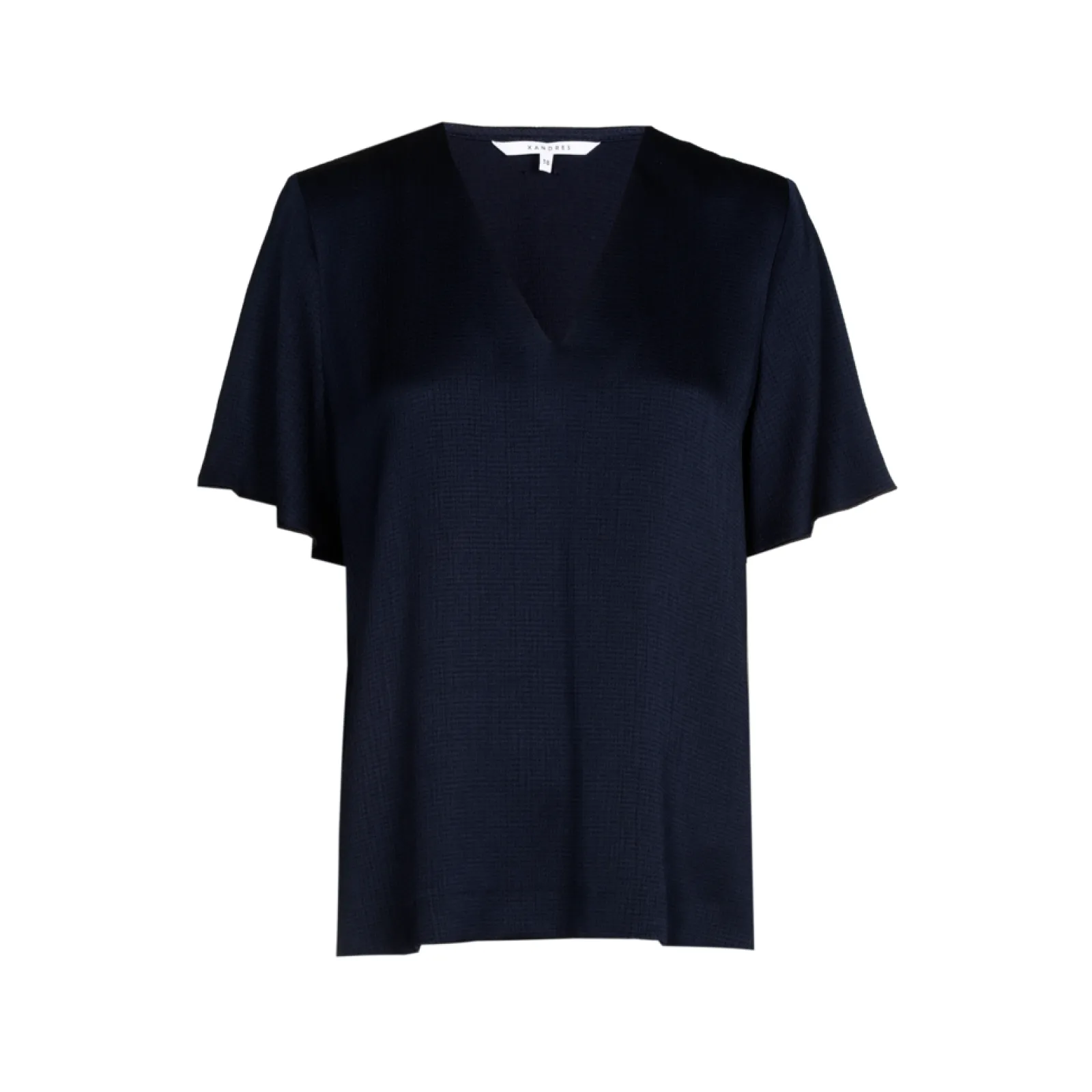 Xandres Blouse à manches courtes-Femme Xandres Plus|Blouses