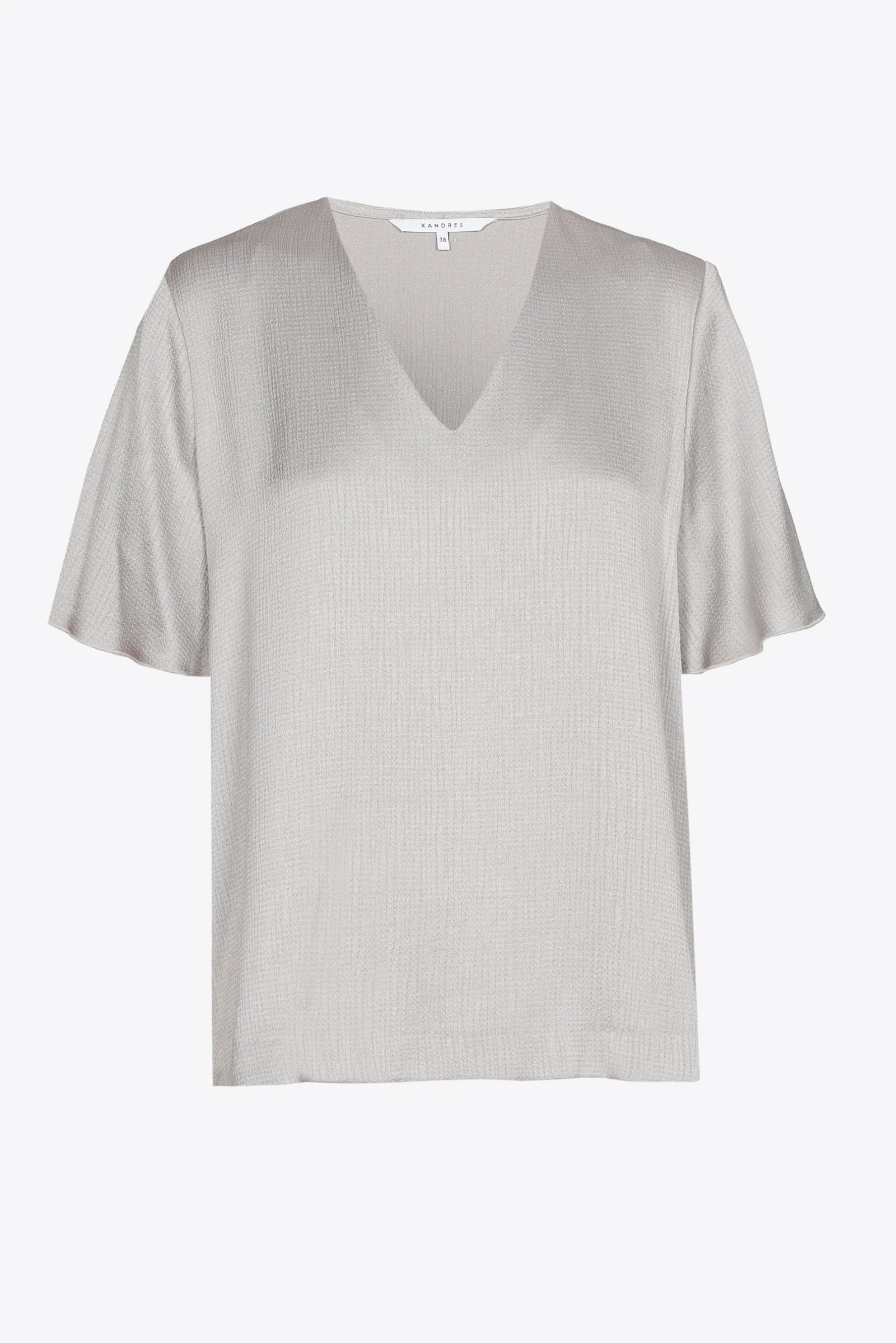 Xandres Blouse à manches courtes-Femme Xandres Plus|Blouses