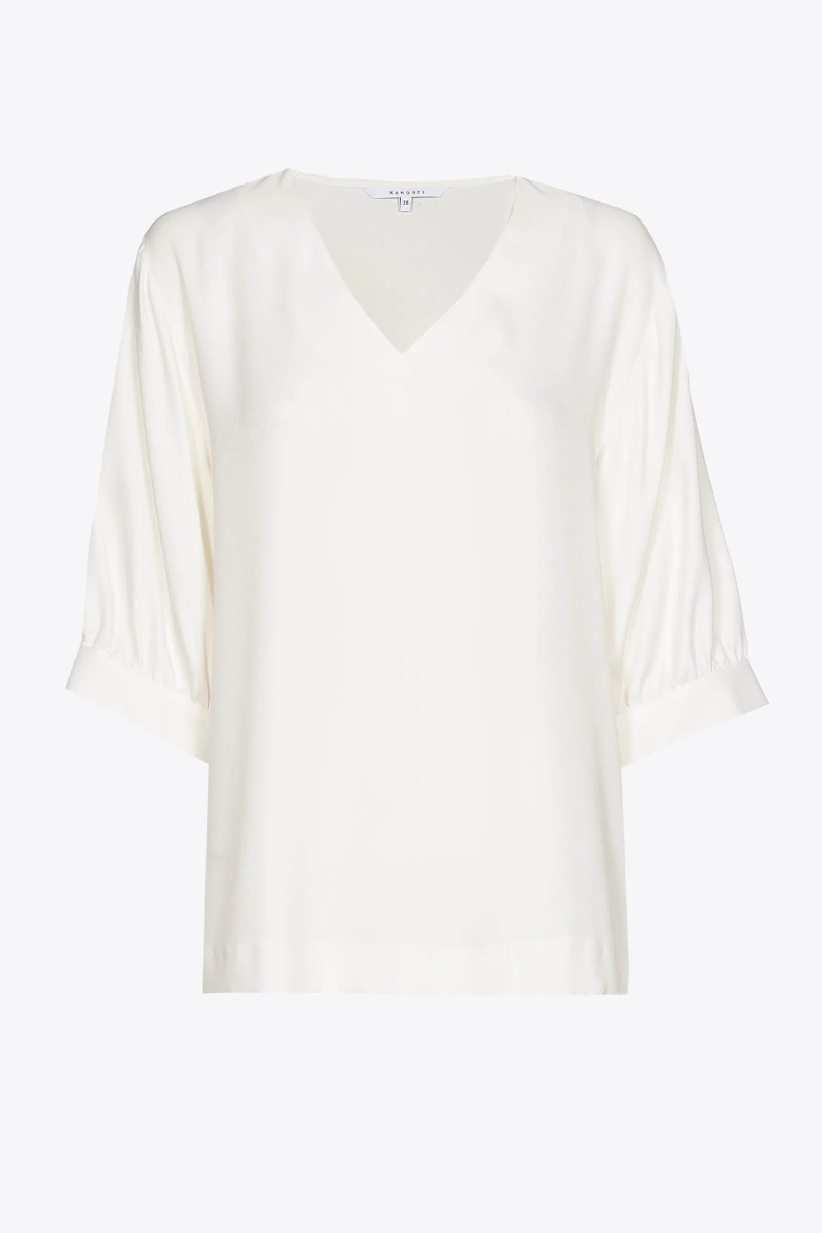 Xandres Blouse à manches froncées-Femme Xandres Plus