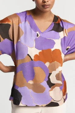Xandres Blouse à motif floral-Femme Xandres Plus