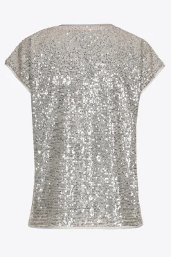 Xandres Blouse à paillettes-Femme Xandres Plus