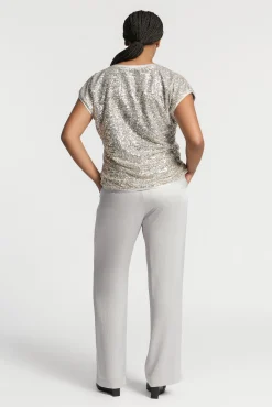Xandres Blouse à paillettes-Femme Xandres Plus