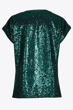 Xandres Blouse à paillettes-Femme Xandres Plus|Blouses