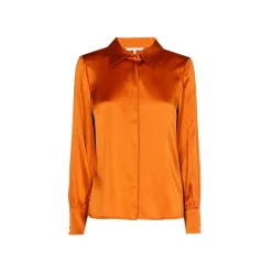 Xandres Blouse unie en soie-Femme Xandres Plus|Blouses