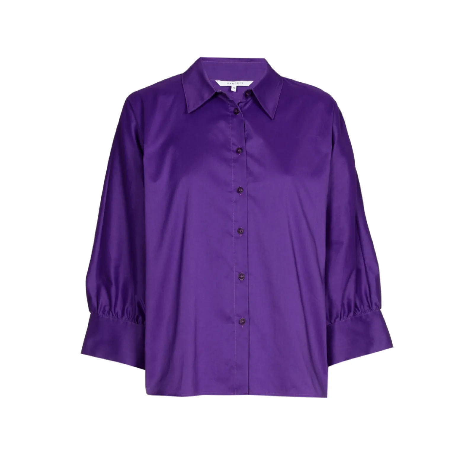 Xandres Blouse volumineuse avec col de chemise-Femme Blouses