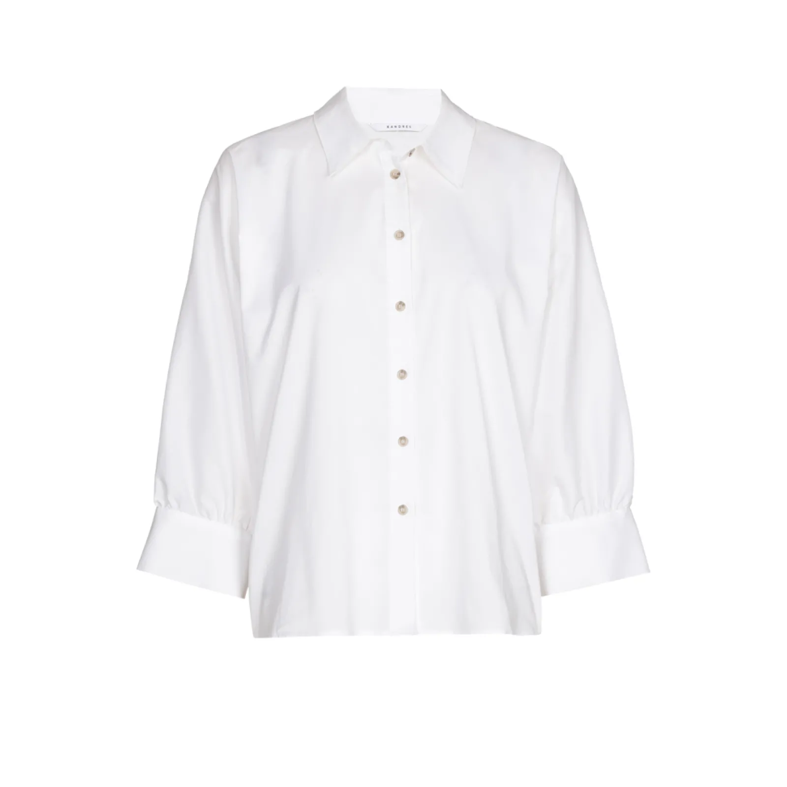 Xandres Blouse volumineuse avec col de chemise-Femme Blouses