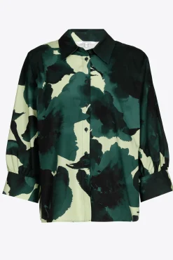 Xandres Blouse volumineuse avec col de chemise-Femme Blouses