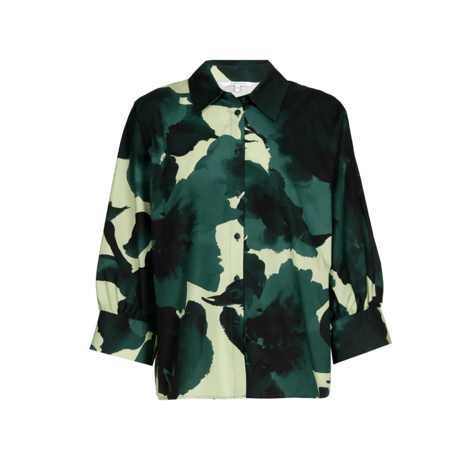 Xandres Blouse volumineuse avec col de chemise-Femme Blouses