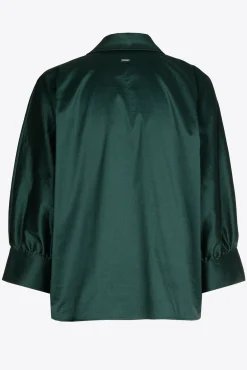 Xandres Blouse volumineuse avec col de chemise-Femme Blouses