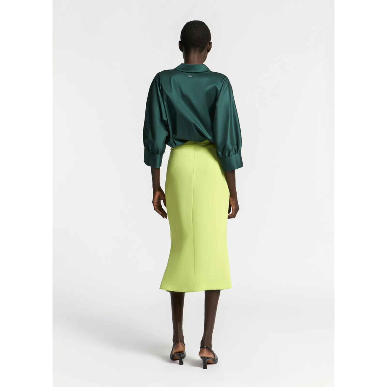 Xandres Blouse volumineuse avec col de chemise-Femme Blouses