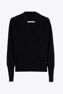 Xandres Cache-cœur à col châle-Femme Pulls & Cardigans