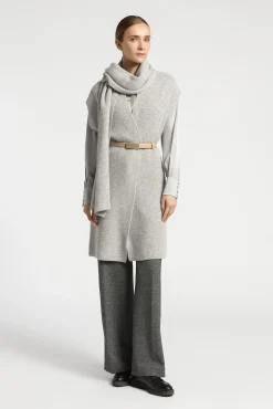 Xandres Cardigan long sans manches-Femme Xandres Plus|Pulls & Cardigans
