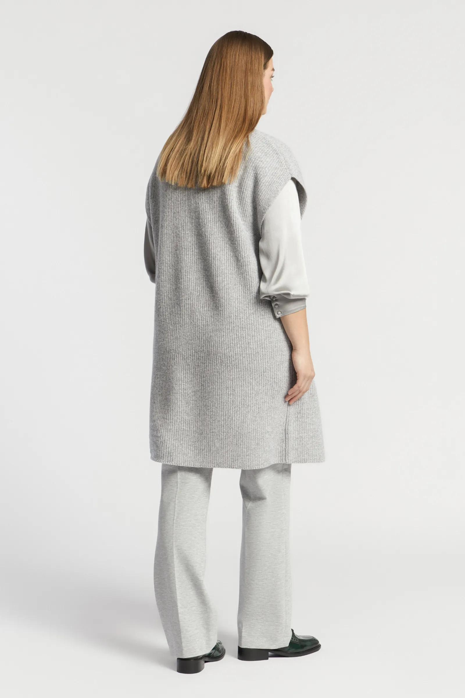 Xandres Cardigan long sans manches-Femme Xandres Plus|Pulls & Cardigans