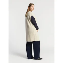 Xandres Cardigan long sans manches-Femme Xandres Plus|Pulls & Cardigans