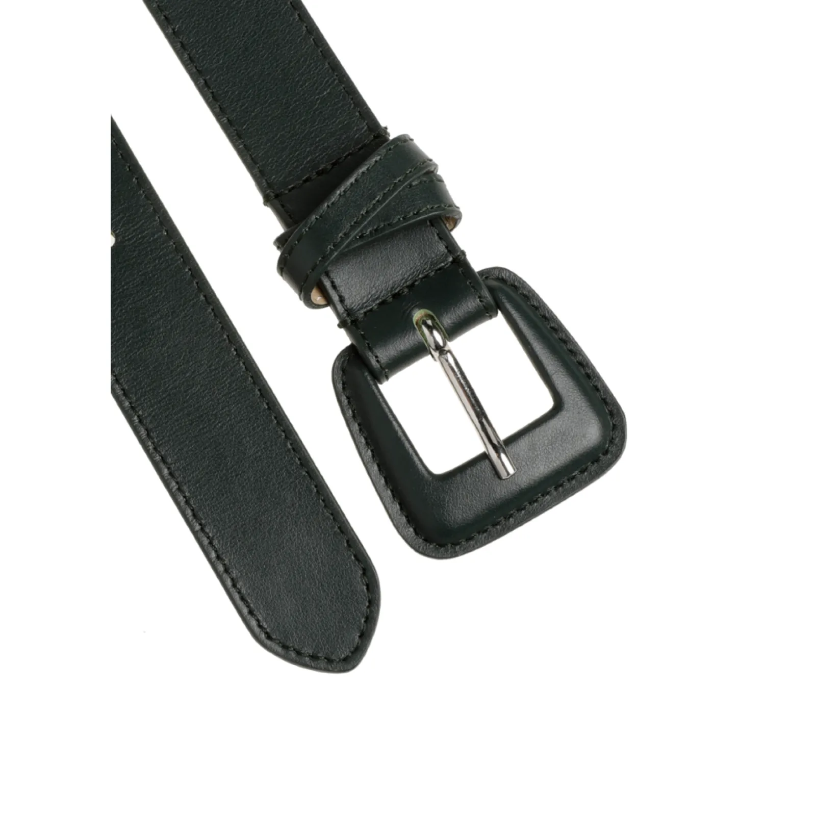 Xandres Ceinture en cuir avec boucle arrondie-Femme Accessoires