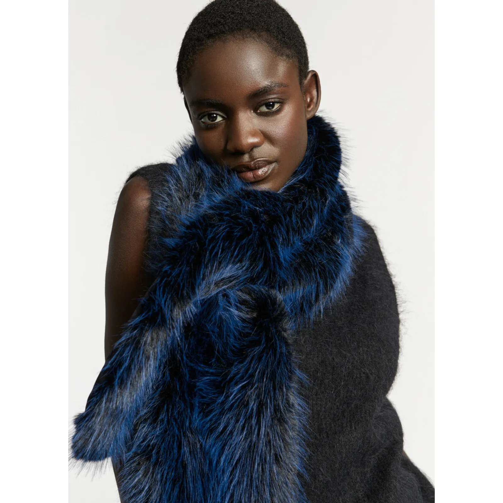 Xandres Écharpe en fausse fourrure-Femme Accessoires|Echarpes