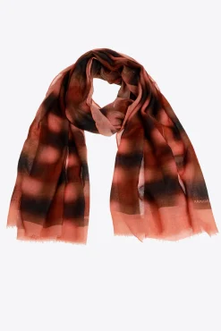 Xandres Écharpe en laine à imprimé flou-Femme Accessoires|Echarpes