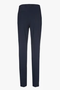 Xandres Chino bleu foncé infroissable-Femme Essentials|Pantalons