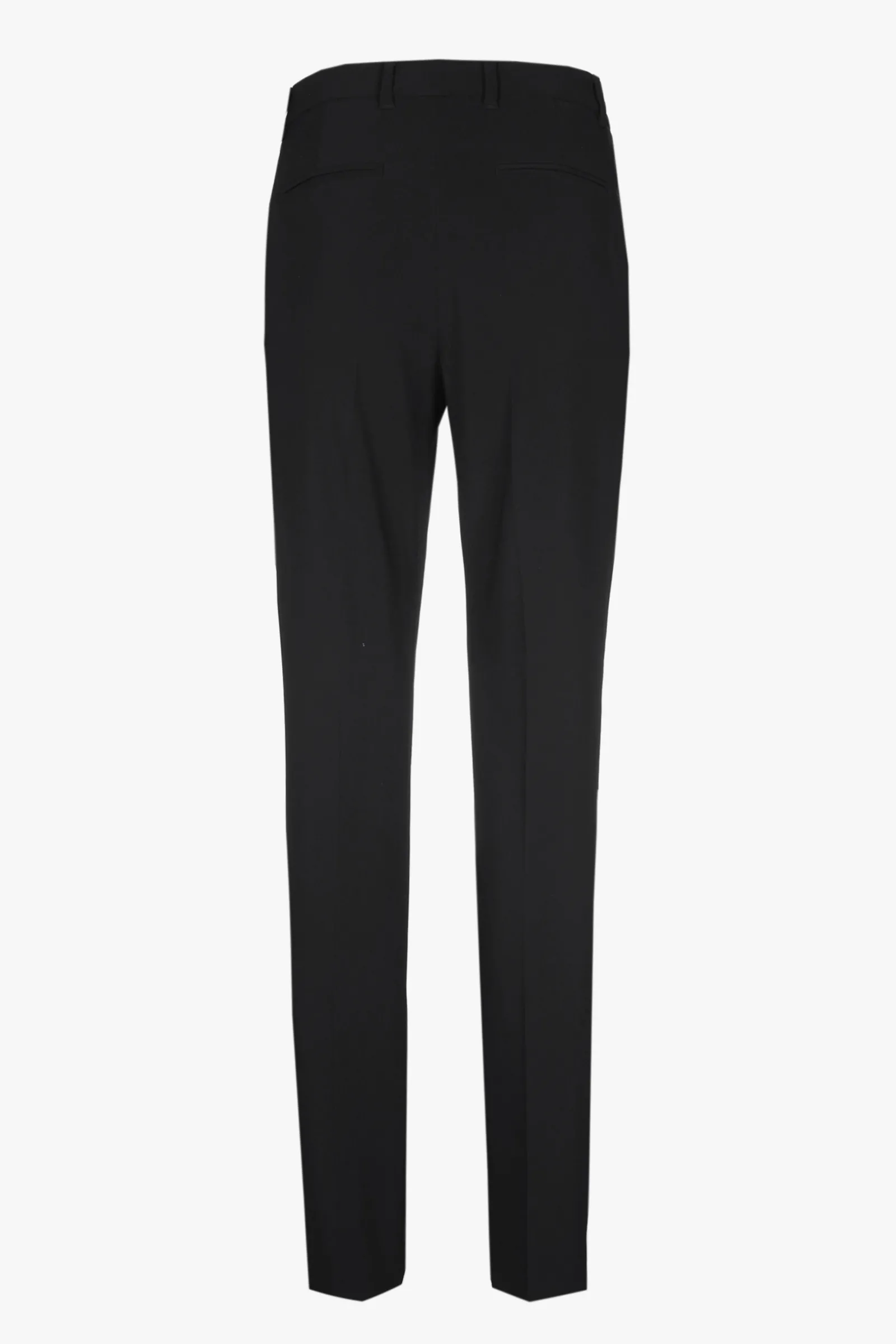 Xandres Chino noir infroissable-Femme Essentials|Pantalons