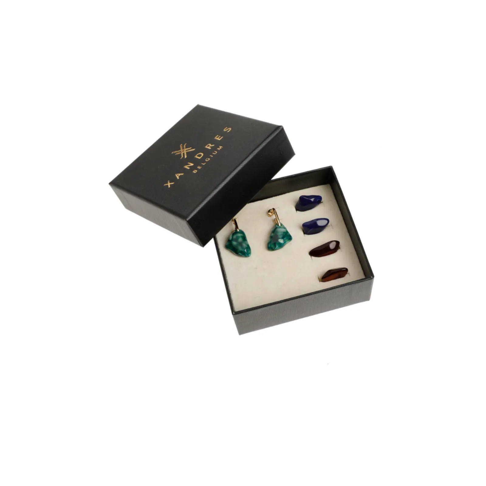 Xandres Coffret contenant trois paires de boucles d’oreilles-Femme Accessoires